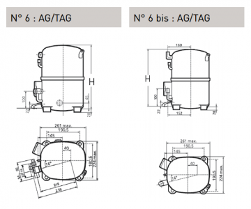 Schema tehnică TAG Tecumseh (technical drawing)